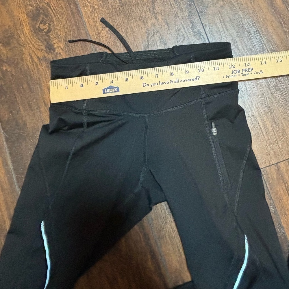 Champion Black Women’s Leggings with white accents - Picture 4 of 7